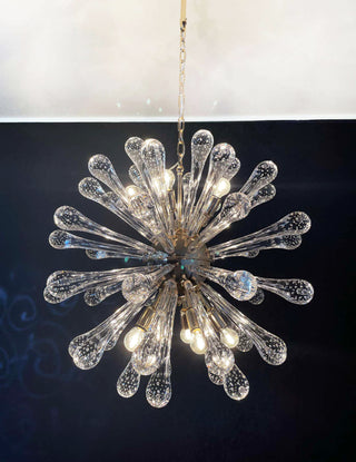 Vintage Murano Sputnik Glass Chandelier