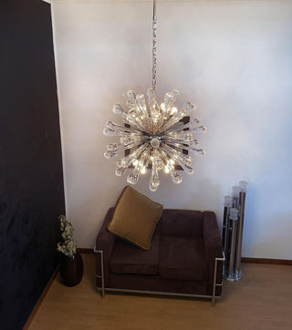 Vintage Murano Sputnik Glass Chandelier