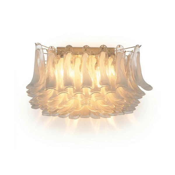 Murano Style Glass Petal Ceiling Light | Korewolamp