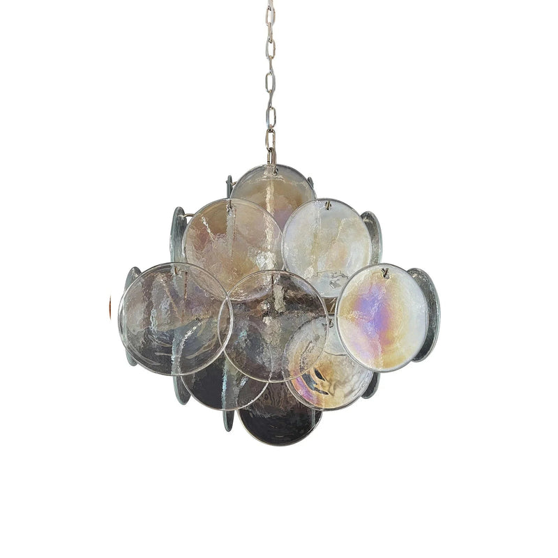 Round Transparent Glass Chandelier | Korewolamp