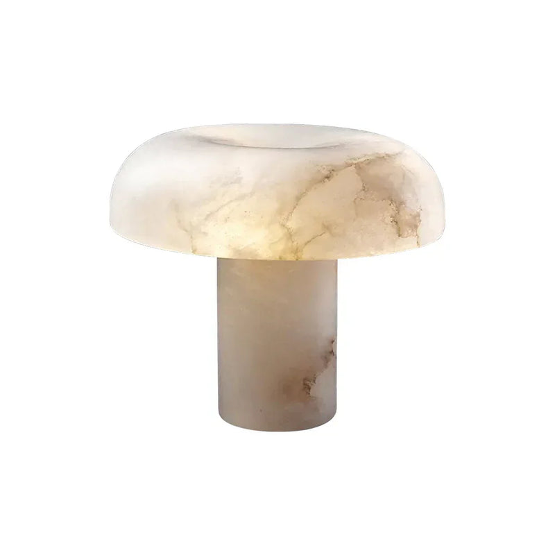 Mushroom Type Alabaster Table Lamp | Korewolamp