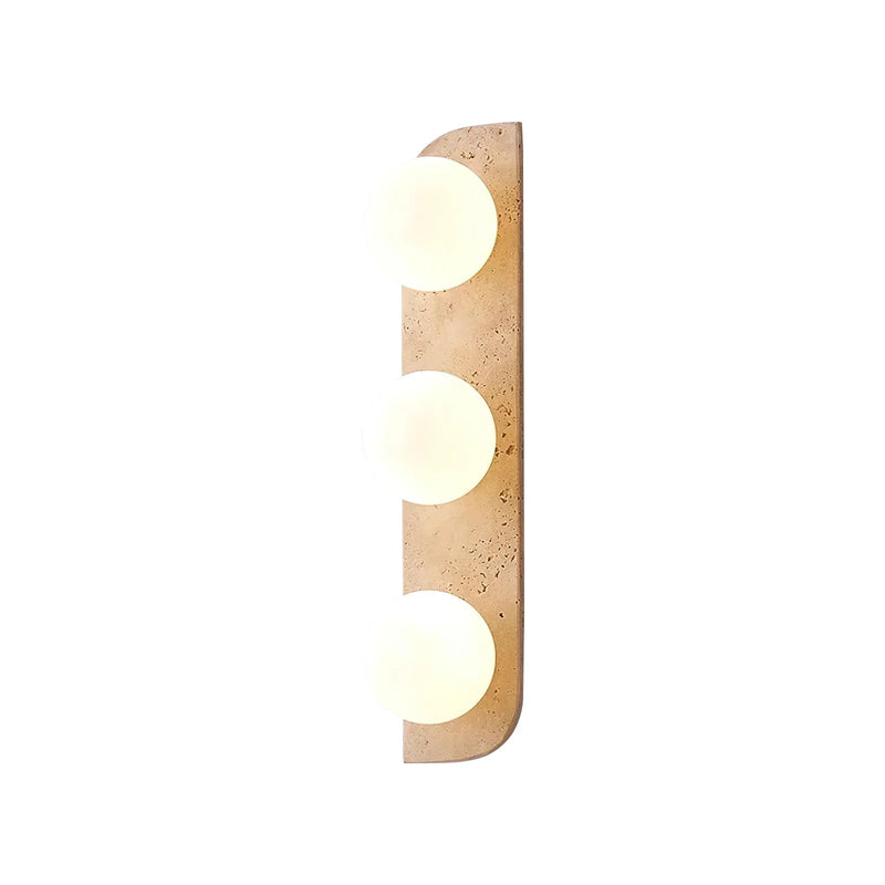 Neptune Travertine Wall Lamp | Korewolamp
