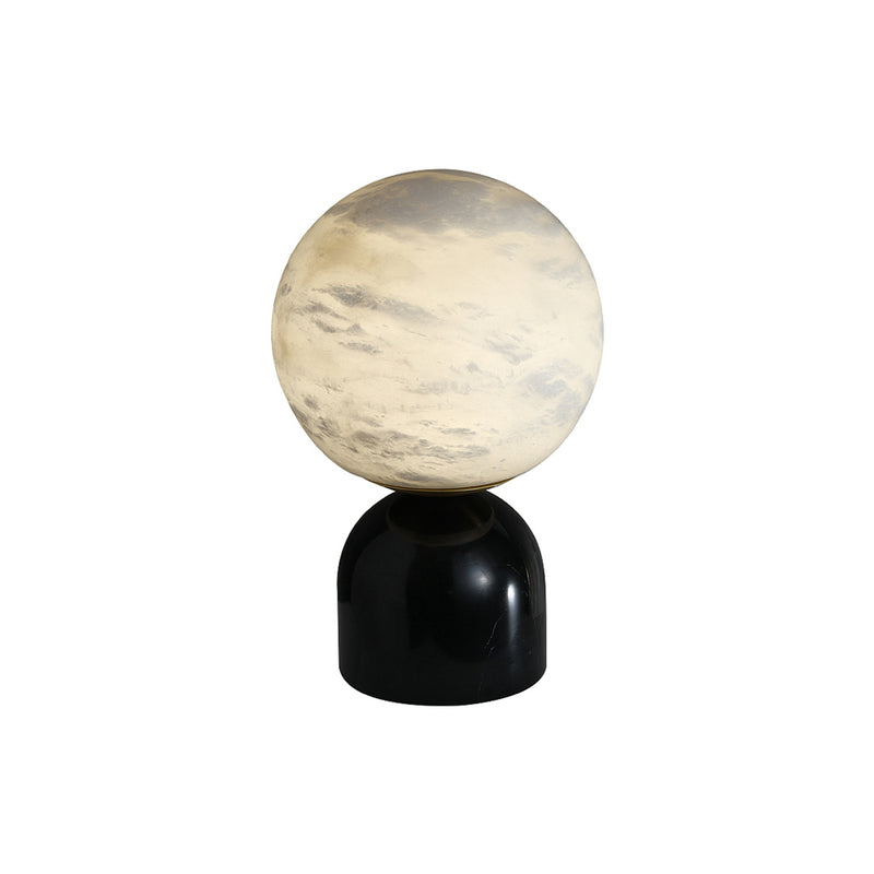 Round Alabaster Table Lamp | Korewolamp