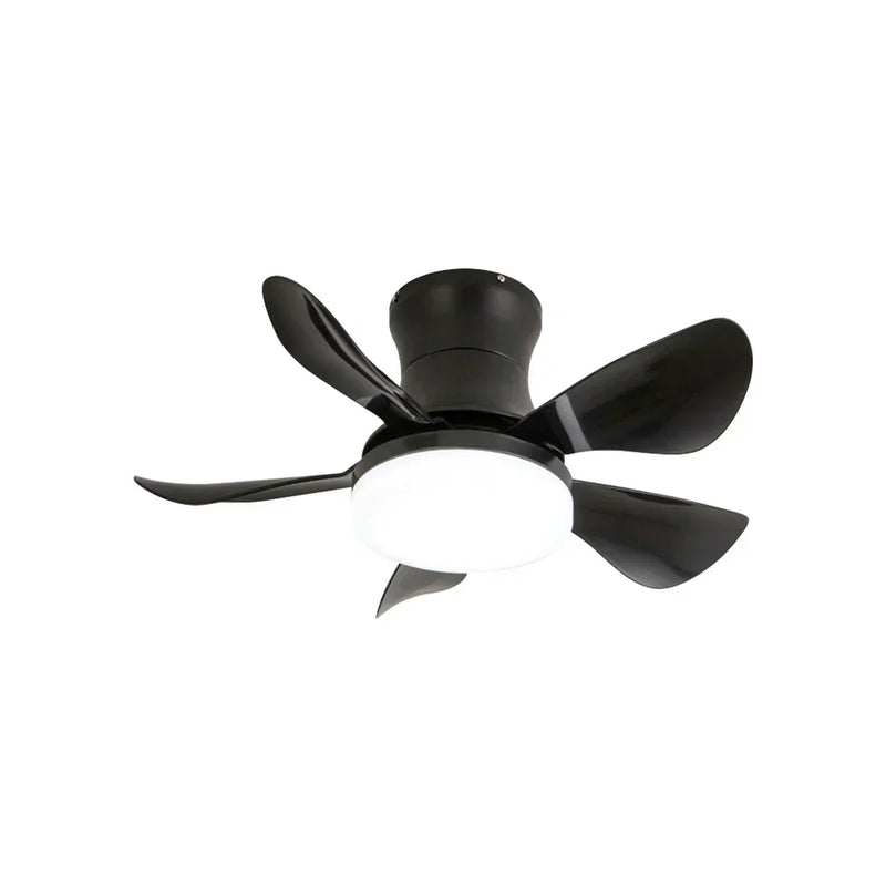 Nordic Blade Black Ceiling Fan Light | Korewolamp