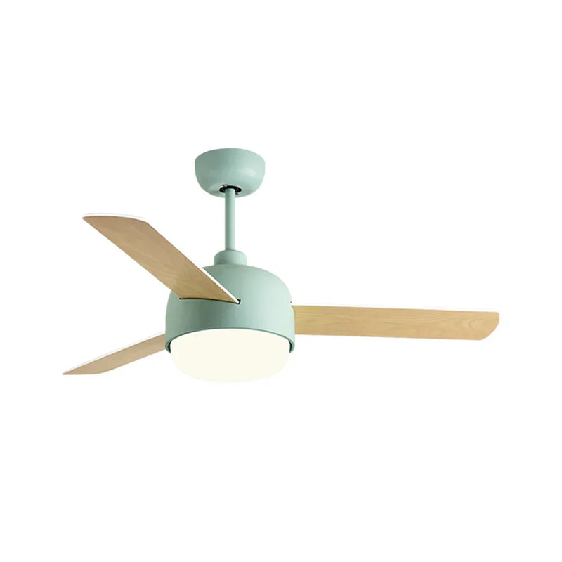 Nordic Macaron Dome Ceiling Fan Light | Korewolamp