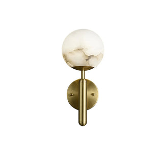 Luxury Alabaster Orbis Wall Lamp