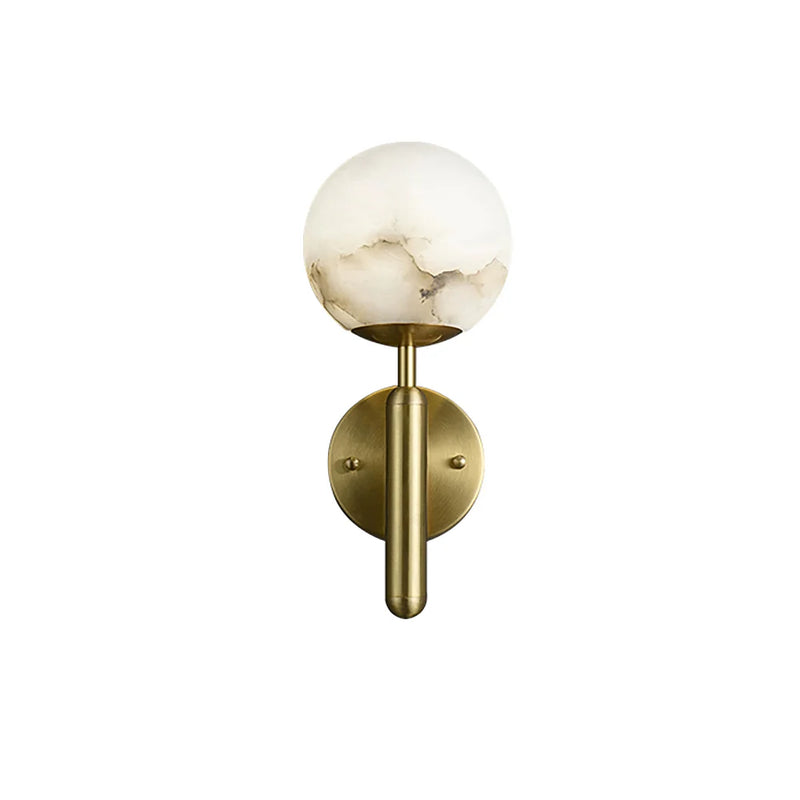 Luxury Alabaster Orbis Wall Lamp | Korewolamp