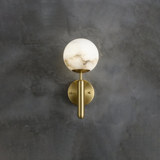 Luxury Alabaster Orbis Wall Lamp