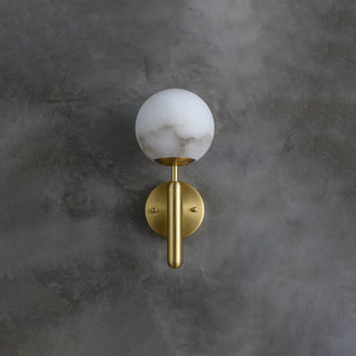 Luxury Alabaster Orbis Wall Lamp