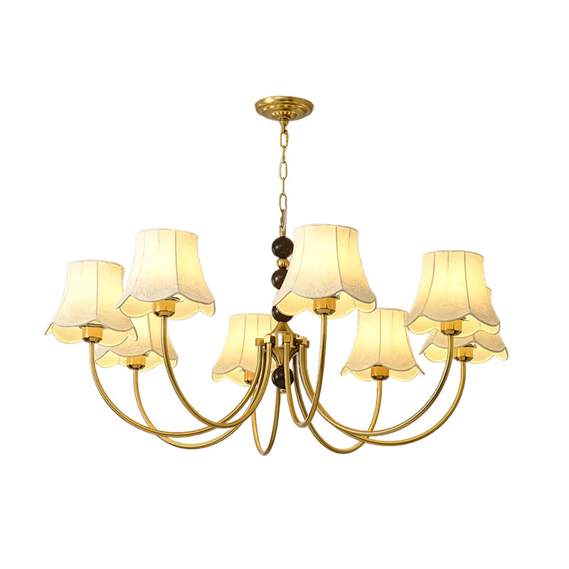 Orchid Fabric Chandelier | Korewolamp