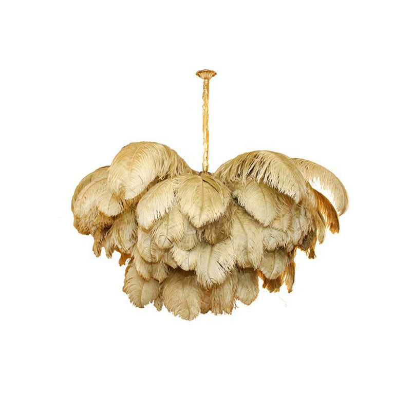 Ostrich Feather Chandeliers | Korewolamp