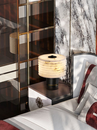 Outela Modern Alabaster Table Lamp