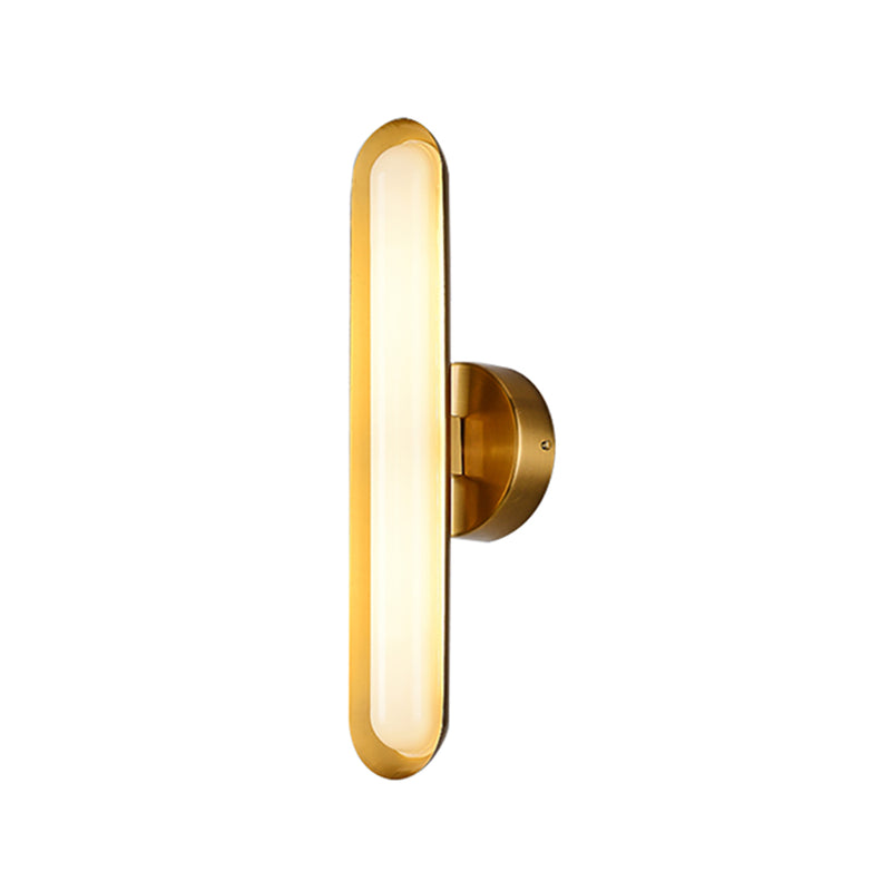 Oval Modern Metal Wall Light | Korewolamp