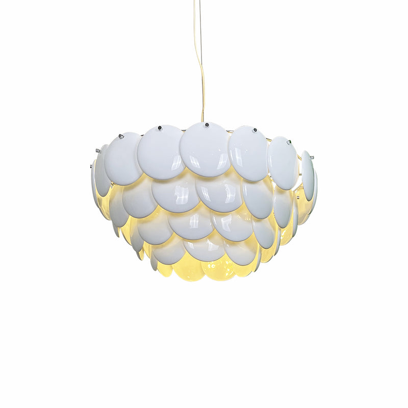 Pembridge White Ceramic Chandelier | Korewolamp