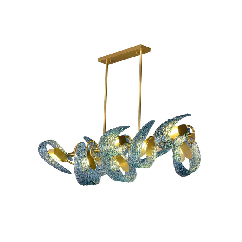 Petal Blue Chandelier | Korewolamp