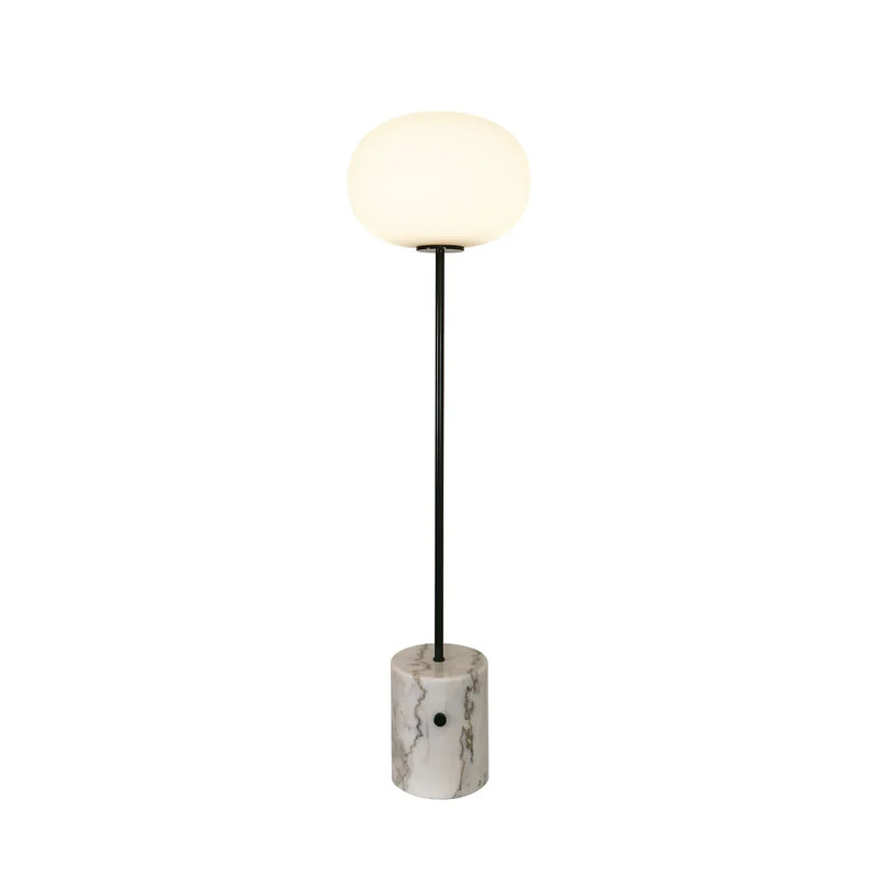 Pillar Lumina Glass Orb Floor Lamp | Korewolamp