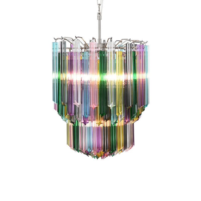 Prismatic Murano Colorful Chandelier | Korewolamp
