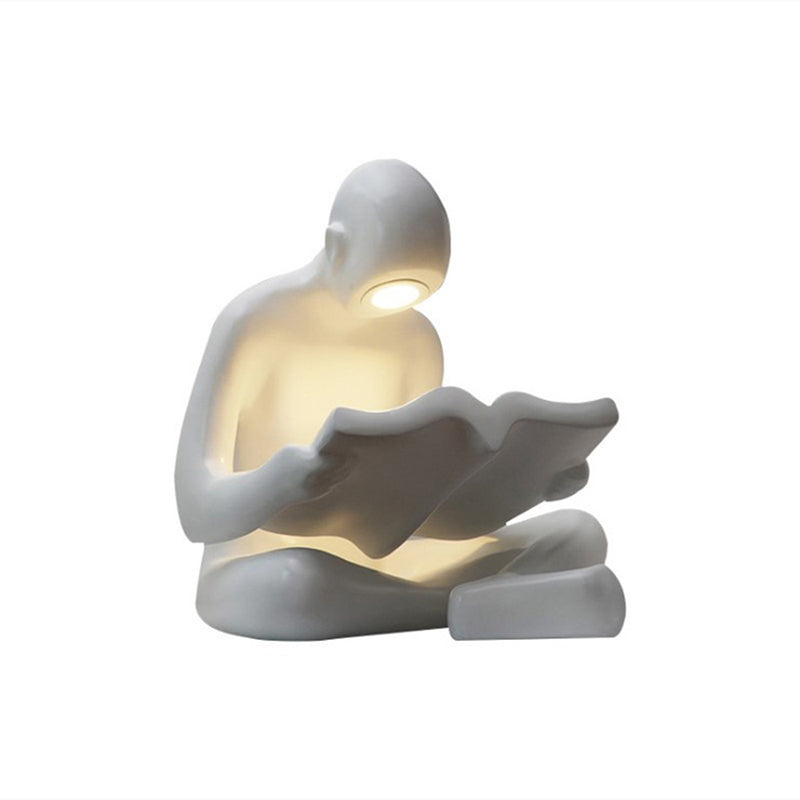 Reading Human Sculpture Floor Lamp | Korewolamp