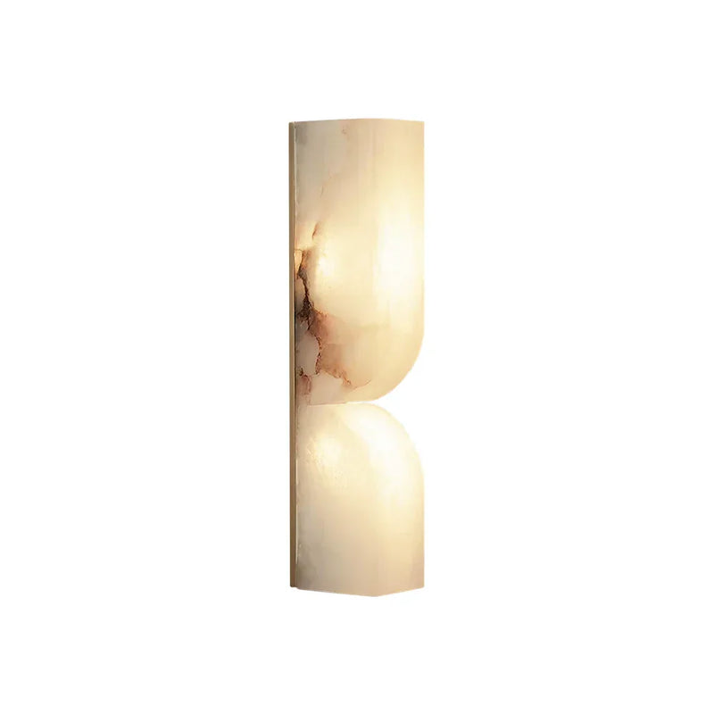 Rectangular Alabaster Essence Wall Sconce | Korewolamp