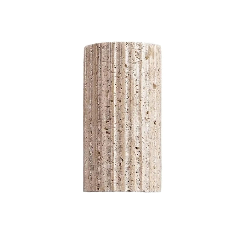 Travertine Outdoor Garden Wall Lamp | Korewolamp