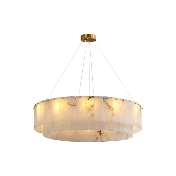 Rock Alabaster Chandelier