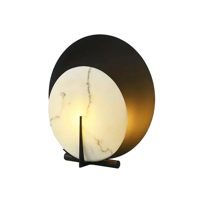Round Alabaste Corbett Asteria Table Lamp | Korewolamp