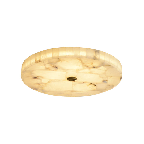 Alabaster Round Ceiling Lamp