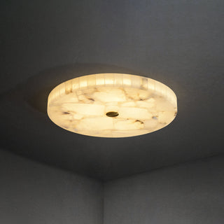 Alabaster Round Ceiling Lamp