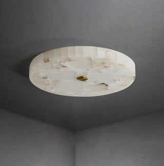 Alabaster Round Ceiling Lamp