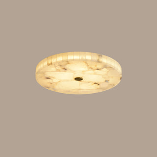 Alabaster Round Ceiling Lamp