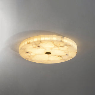 Alabaster Round Ceiling Lamp