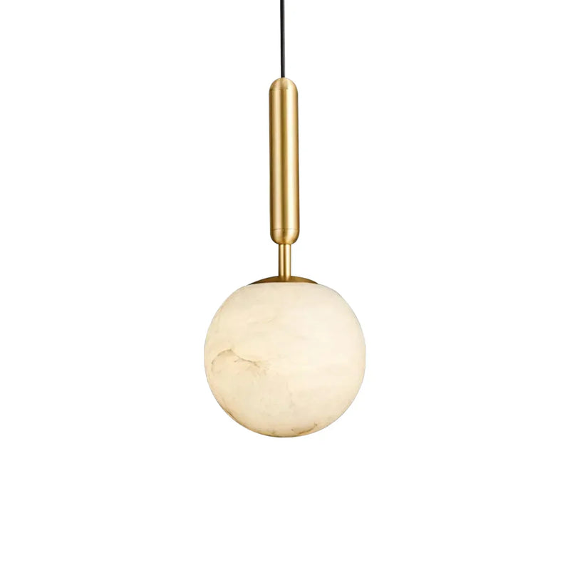 Round Bosso Alabaster Pendant Lamp | Korewolamp