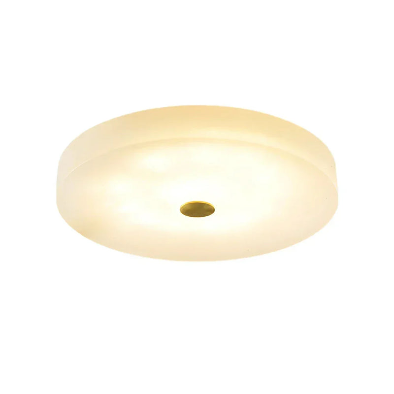 Round Sophie Alabaster Ceiling Lamp | Korewolamp