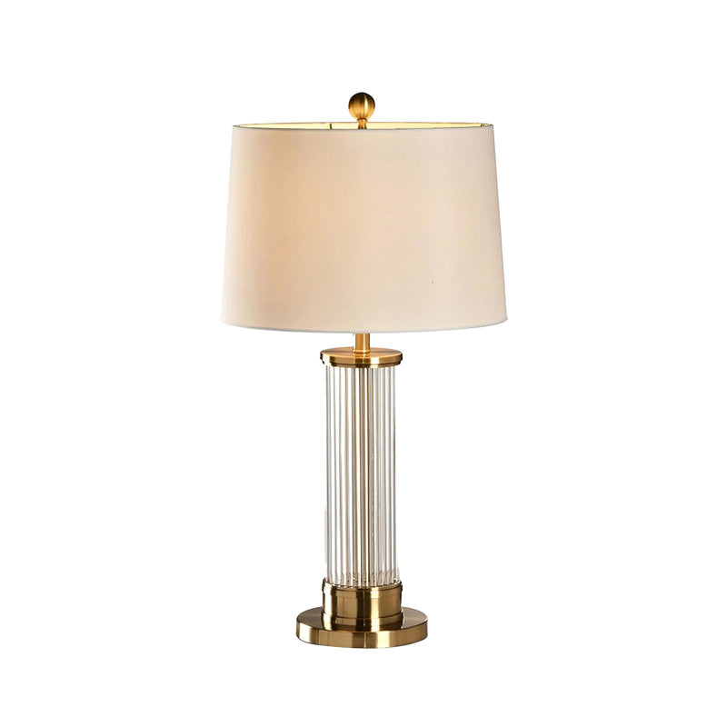 Round Metal Glass Table Lamp | Korewolamp