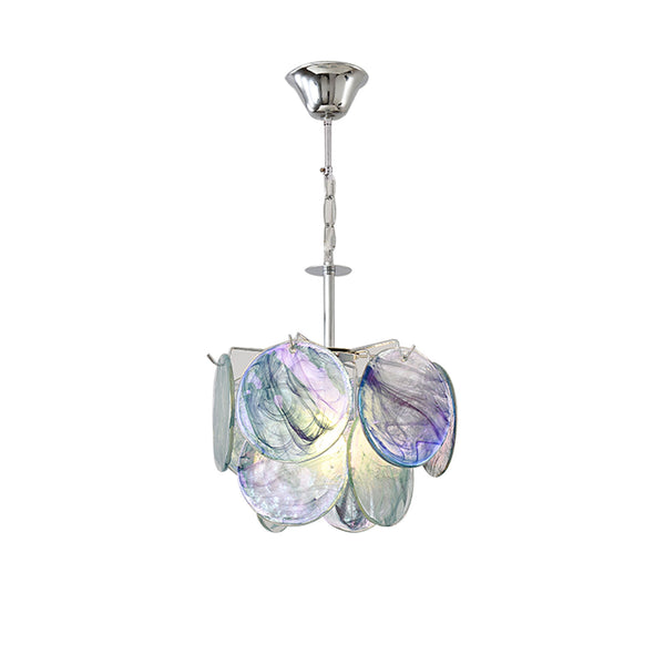 Murano Glass Disc Chandelier