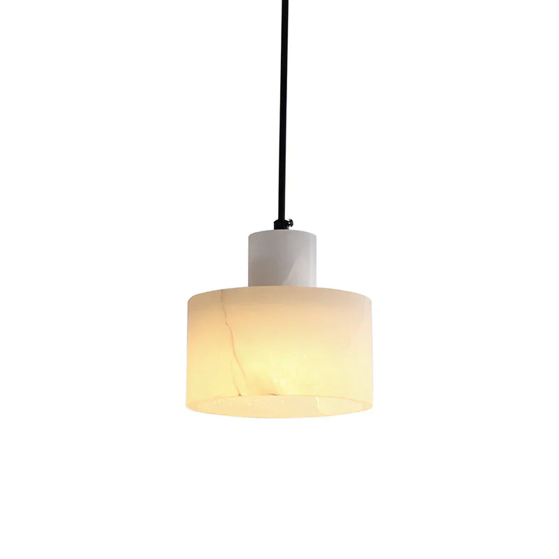 Simple Cyls Alabaster Pendant Lamp | Korewolamp