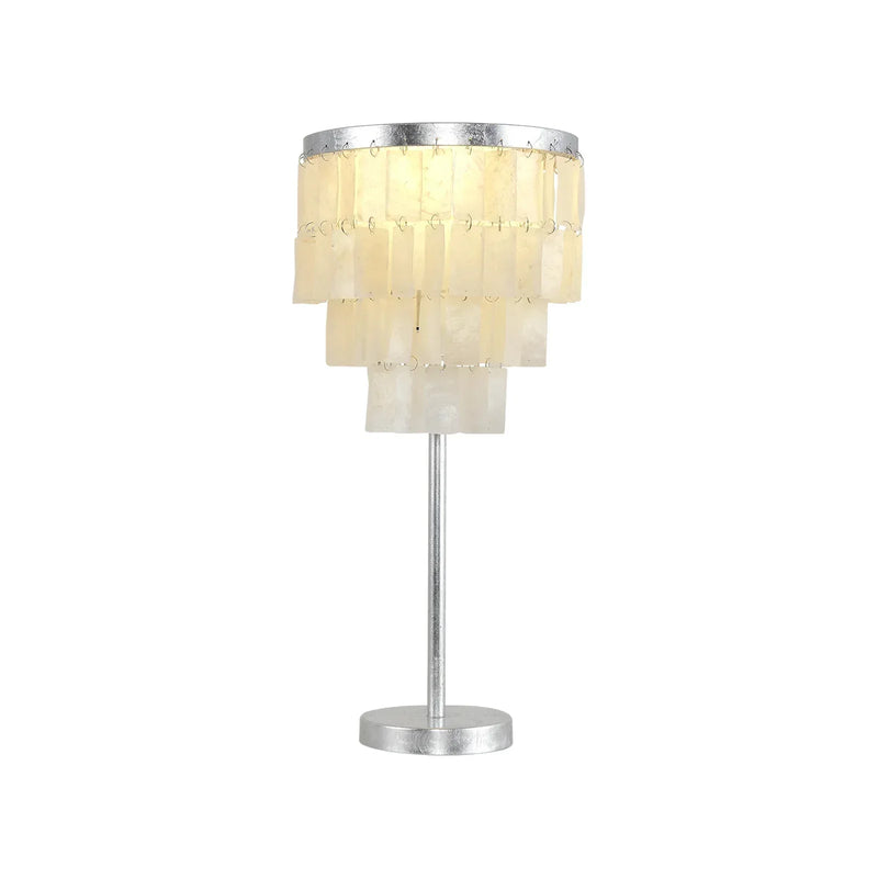 Skye Tiered Shell Table Lamp | Korewolamp