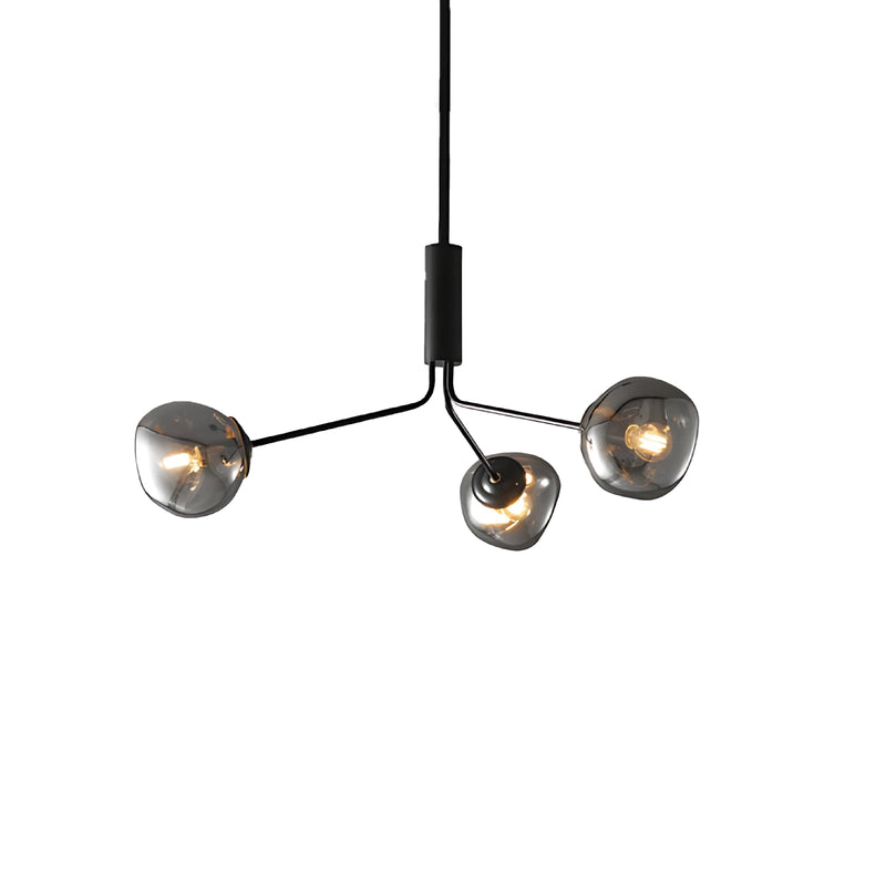Smoked Glass Chandelier | Korewolamp