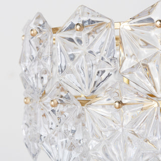 Snowflake Glass Chandelier