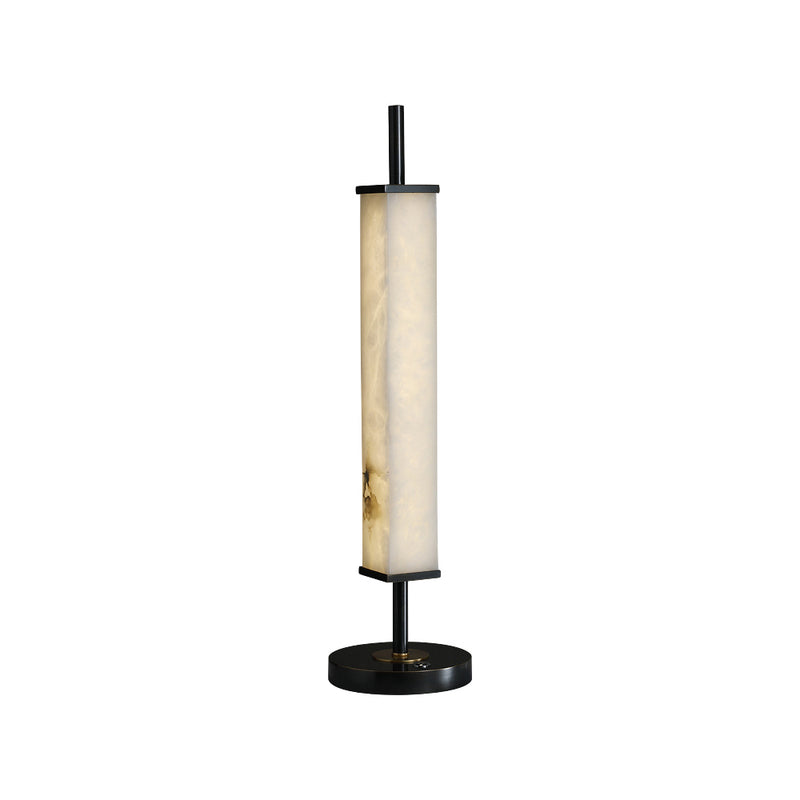 Spere Cuboid Alabaster Table Lamp | Korewolamp