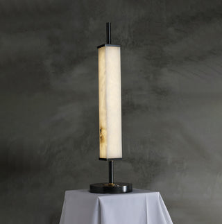 Spere Cuboid Marble Table Lamp