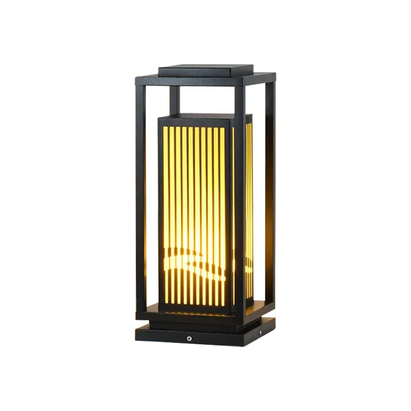 Square Modern Cage Outdoor Light | Korewolamp