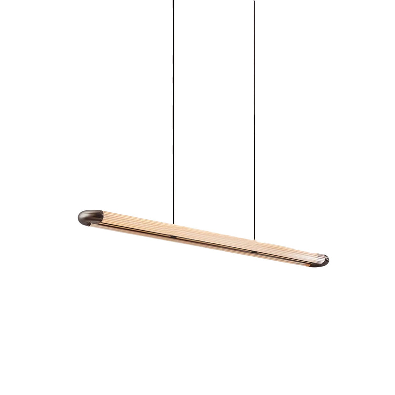 Stainless Steel Long Strip Pendant Light | Korewolamp