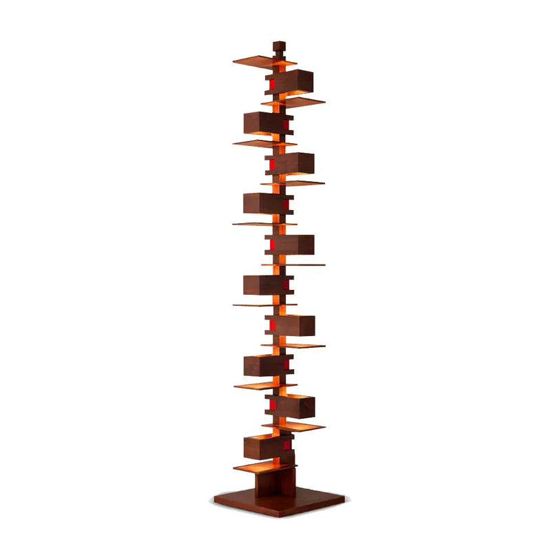 Stacking Wood Floor Lamp | Korewolamp