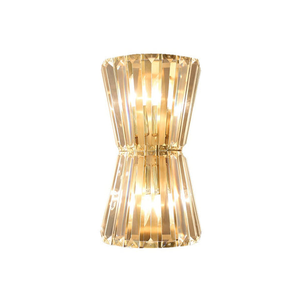 Tapered Crystal Wall Lamp