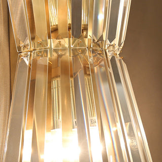 Tapered Crystal Wall Lamp