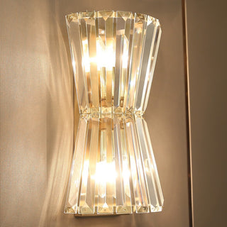 Tapered Crystal Wall Lamp