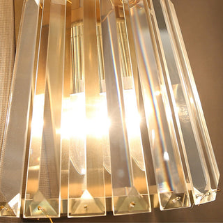 Tapered Crystal Wall Lamp