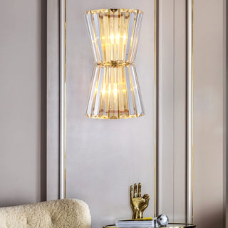 Tapered Crystal Wall Lamp