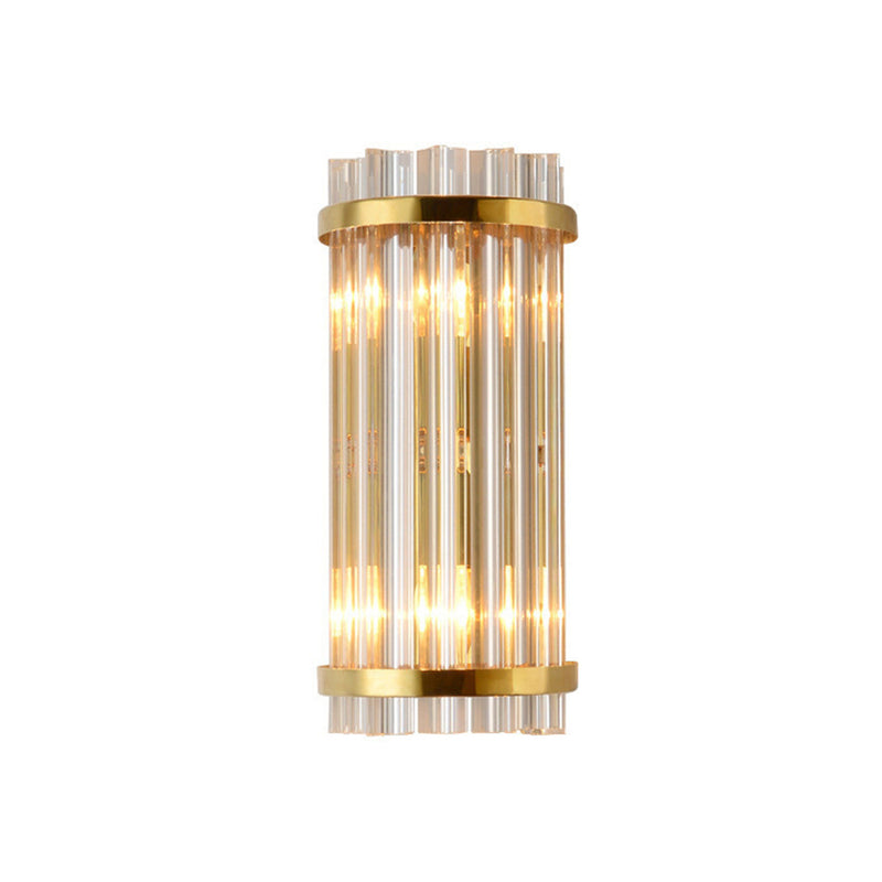 Three Sided Crystal Rod Wall Lamp | Korewolamp